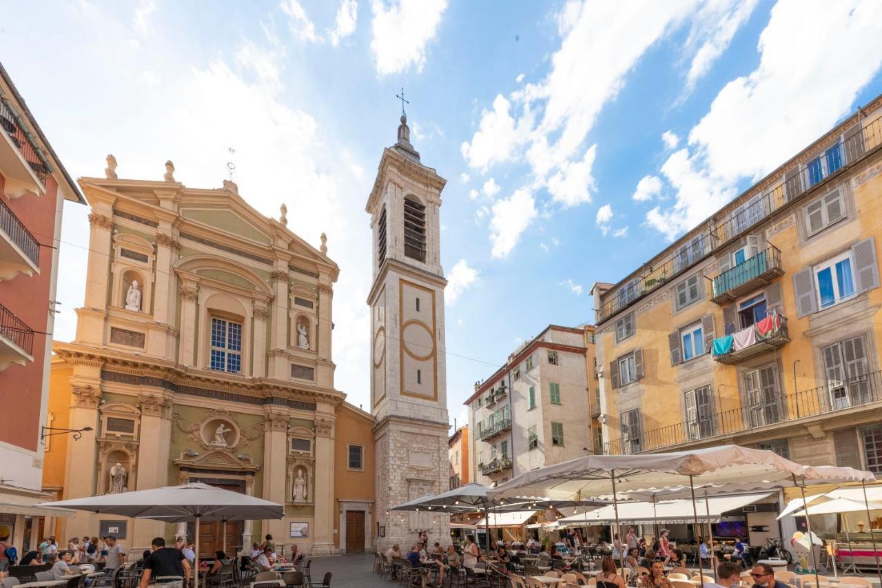 Spacious And Bright Flat Close To The Beach : Heart Of Old Nice Exteriör bild