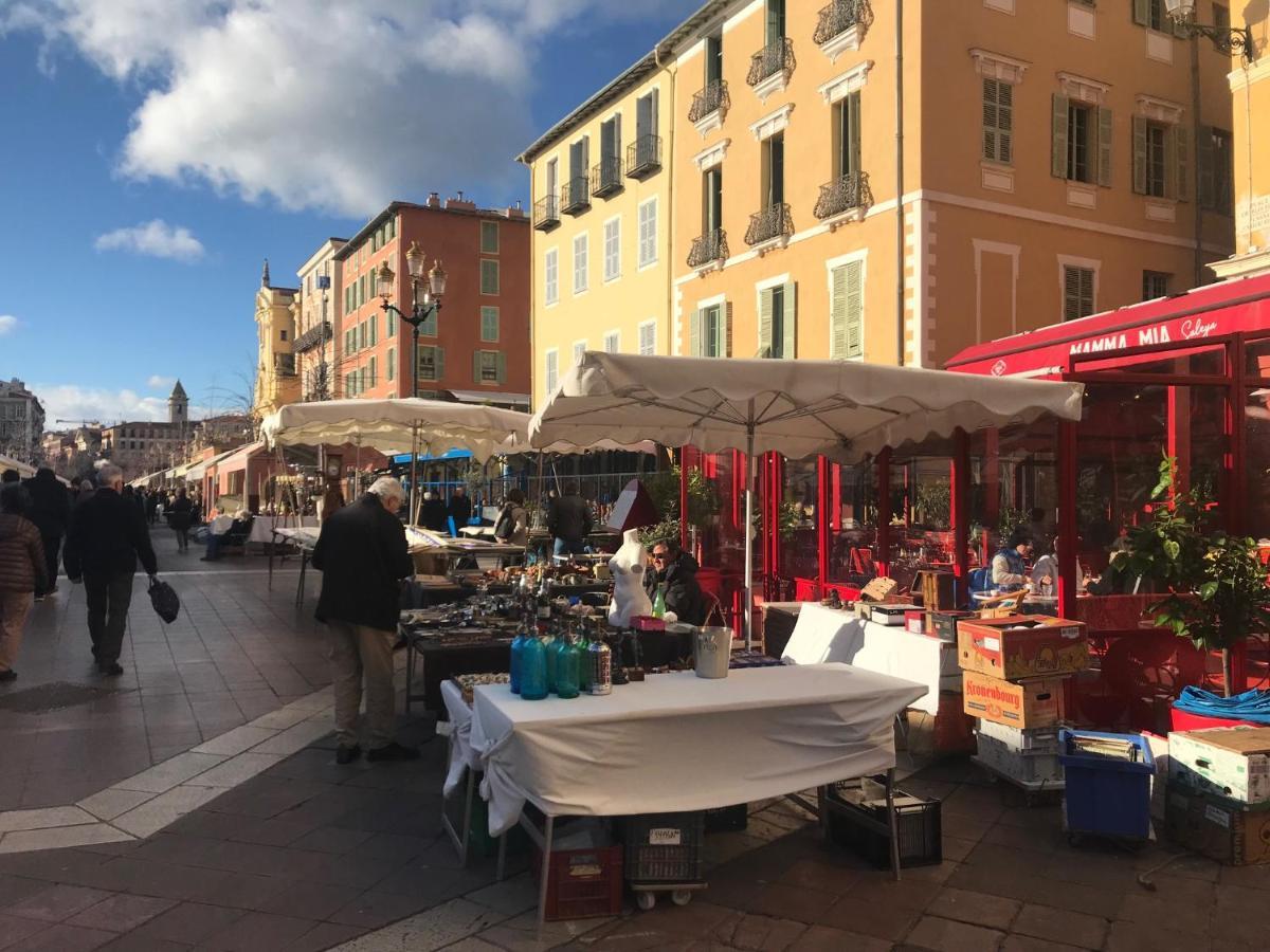 Spacious And Bright Flat Close To The Beach : Heart Of Old Nice Exteriör bild